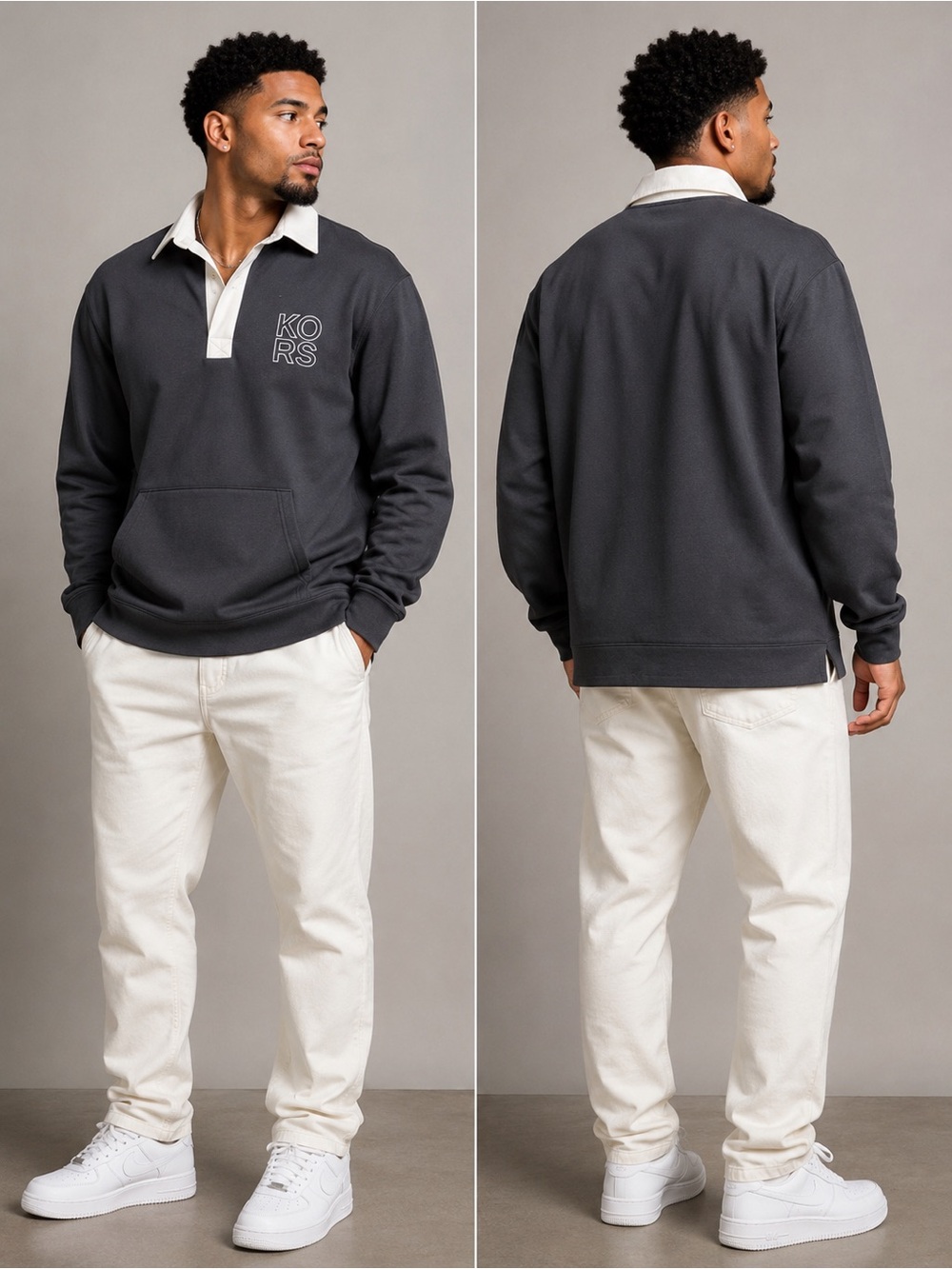 Michael kors polo sweatshirt